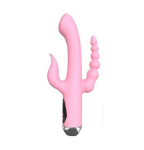 Wibrator 3w1 LCD – stymulacja łechtaczki, punktu G i analna