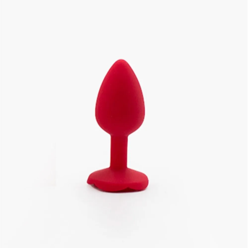 Rose Plug – korek analny, silikonowy plug analny, 3 rozmiary (do wyboru)
