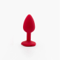 Rose Plug – korek analny, silikonowy plug analny, 3 rozmiary (do wyboru)