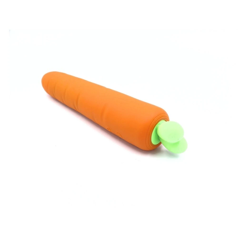 Carrot Vibe – dyskretny wibrator Marchewka, zabawny design, precyzyjna stymulacja, USB Carrot Vibe – dyskretny wibrator Marchewka, zabawny design, precyzyjna stymulacja, USB