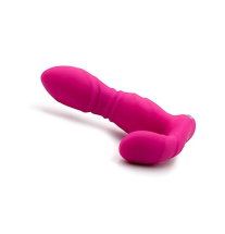 Korek analny z wibracjami, różowy – ergonomiczny kształt i profilowana końcówka