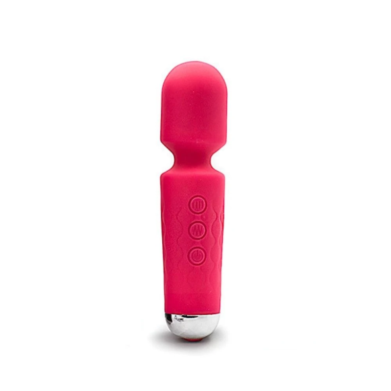 Sensiq Mini – kompaktowy masażer do ciała, róże kolory, ładowanie USB