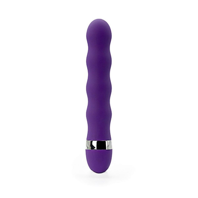 Wave Purple - klasyczne dildo silikonowe, intensywna stymulacja punktu G lub prostaty