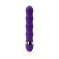 Wave Purple - klasyczne dildo silikonowe, intensywna stymulacja punktu G lub prostaty