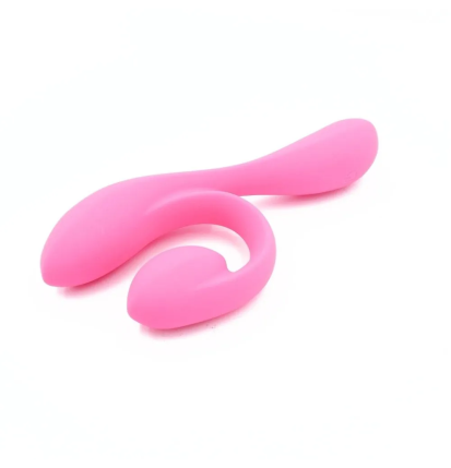 DuoStim Pink – wibrator 2w1 punkt G + łechtaczka, intensywna stymulacja, USB