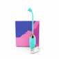 Rose Loop Aqua – wibrator jajeczko z pętelką, teksturowana powierzchnia, wypustki masujące USB