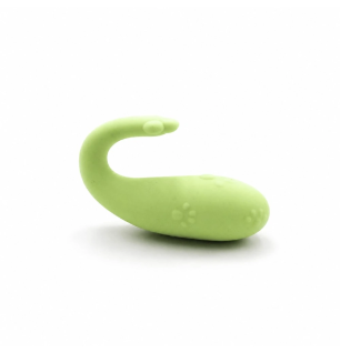 Green Charm Egg – jajeczko wibrujące z wypustkami, podwójna końcówka, stymulator intymny, USB