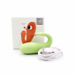 Green Charm Egg – jajeczko wibrujące z wypustkami, podwójna końcówka, stymulator intymny, USB