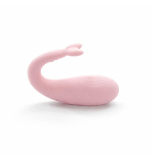 Pink Charm Egg – jajeczko wibrujące z wypustkami, podwójna końcówka, stymulator intymny, USB