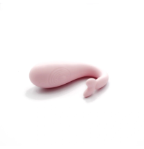 Różowy wibrator jajeczko Pink Charm Egg z miękką końcówką i fakturą na korpusie