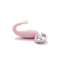 Pink Charm Egg – jajeczko wibrujące z wypustkami, podwójna końcówka, stymulator intymny, USB