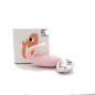 Pink Charm Egg – jajeczko wibrujące z wypustkami, podwójna końcówka, stymulator intymny, USB