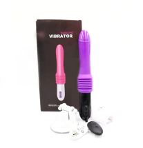 Wibrator Violet Pulse w zestawie z opakowaniem, pilotem, kablem USB i uchwytem przyssawkowym