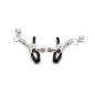 Black Bell Clips – regulowane nasutniki z zaciskami i metalowymi kulkami, stymulator sutków