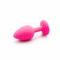 Pink Jewel Plug – silikonowy korek analny z kryształkiem, plug analny Pink Jewel Plug – silikonowy korek analny z kryształkiem, plug analny