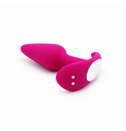 Pink Anchor Vibe – korek wibrujący z ergonomiczną podstawą, stymulator analny, 9 trybów USB
