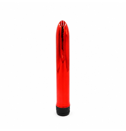 Red Classic Vibe – czerwony wibrator z regulacją intensywności, obrotowa podstawa, wibracje