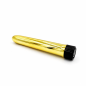 Gold Classic Vibe – złoty wibrator z regulacją intensywności, obrotowa podstawa, wibracje Gold Classic Vibe – złoty wibrator z regulacją intensywności, obrotowa podstawa, wibracje