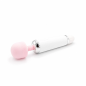 Pink Bloom Wand – masażer do ciała z nakładkami, miękka głowica masująca, USB