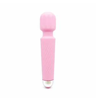 Pink Wave Wand – bezprzewodowy masażer do ciała 20 trybów, 8 prędkości USB
