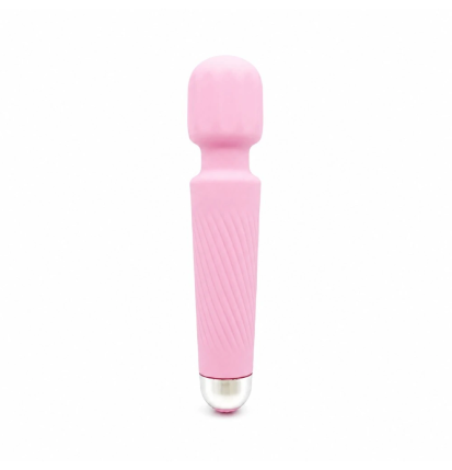 Pink Wave Wand – bezprzewodowy masażer do ciała 20 trybów, 8 prędkości USB