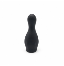 Czarny masturbator męski HeadPleasure Vibe Pro – widok tylnej części