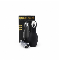 HeadPleasure Vibe Pro - masturbator na żołądź z opakowaniem i kablem USB
