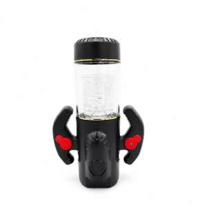 Viron AutoGrip Duo automatyczny masturbator męski z uchwytami – widok z przodu