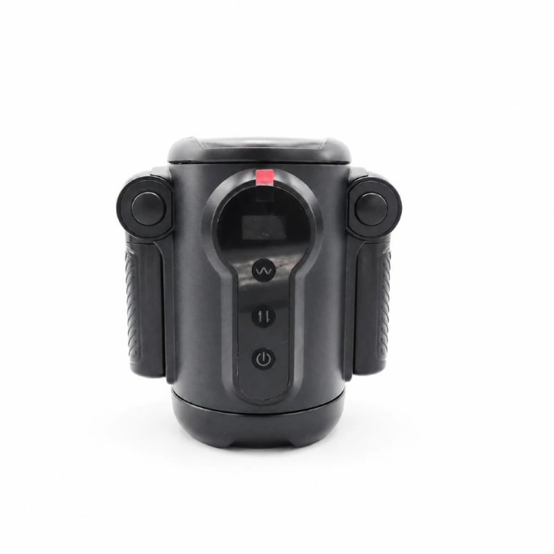 Viron KnightGrip Pro – automatyczny masturbator męski z uchwytami, ruch posuwisty, rotacja, wibracje, LCD, USB