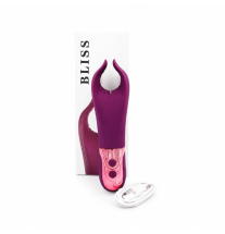 Wibrator Claw Bliss Duo z opakowaniem i przewodem do ładowania USB
