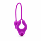 Velvet Loop Duo – wibrator z podwójną stymulacją, wypustki stymulujące, 10 trybów wibracji, lizanie, pilot USB Velvet Loop Duo – wibrator z podwójną stymulacją, wypustki stymulujące, 10 trybów wibracji, lizanie, pilot USB