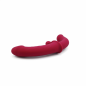 Crimson Curve Duo – wibrator 2w1, stymulator punktu G i łechtaczki, pilot USB