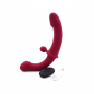 Crimson Curve Duo – wibrator 2w1, stymulator punktu G i łechtaczki, pilot USB
