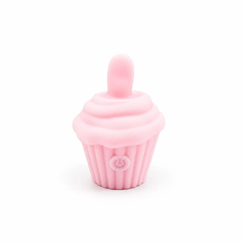 Sweet Cupcake Vibe – wibrator punktowy z bazą ładującą, stymulator łechtaczki USB