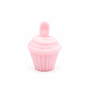 Sweet Cupcake Vibe – wibrator punktowy z bazą ładującą, stymulator łechtaczki USB