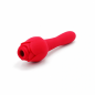 RoseBloom Luxury Red- wibrator z funkcją ssania, masażer łechtaczki USB RoseBloom Luxury Red- wibrator z funkcją ssania, masażer łechtaczki USB