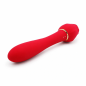 RoseBloom Luxury Red- wibrator z funkcją ssania, masażer łechtaczki USB RoseBloom Luxury Red- wibrator z funkcją ssania, masażer łechtaczki USB