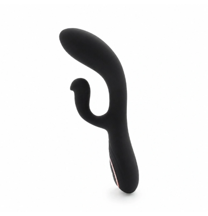 Velvet Duo Curve – silikonowy wibrator, stymulator punktu G i łechtaczki USB