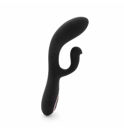 Velvet Duo Curve – silikonowy wibrator, stymulator punktu G i łechtaczki USB