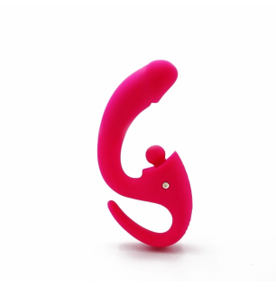 Velvet Embrace Duo – wibrator dla par, stymulacja punktu G i łechtaczki, wibracje, pulsacje USB