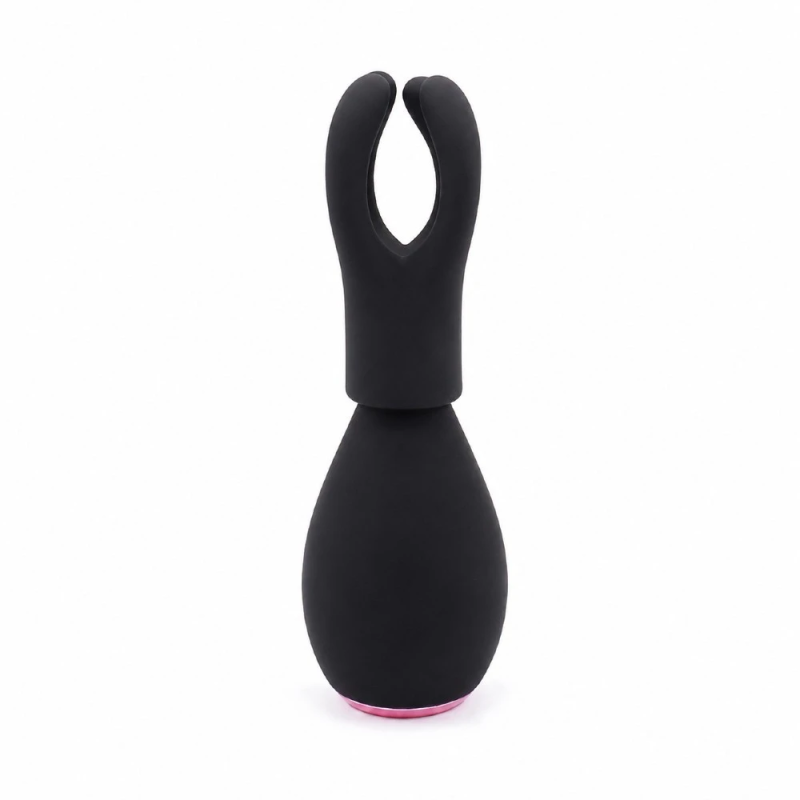 Velvet Fusion 5w1 – wielofunkcyjny wibrator z 4 wymiennymi końcówkami, masażer intymny, 10 trybów wibracji USB