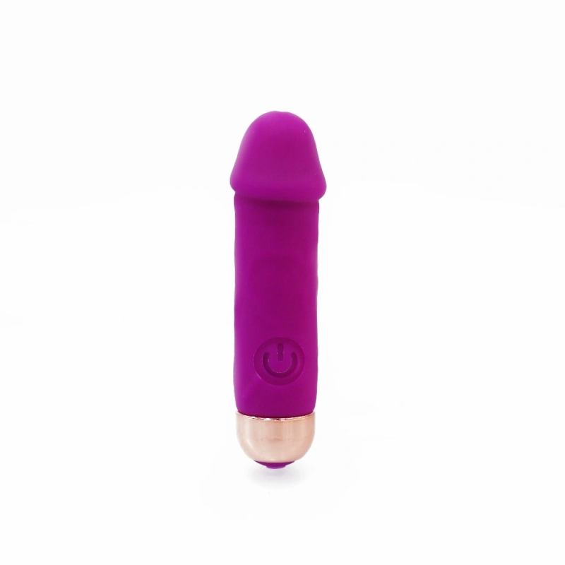 Velvet Pulse Mini Purple - wibrator mini, masażer, stymulator punktu G i łechtaczki 10 trybów wibracji USB