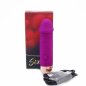 Velvet Pulse Mini Purple - wibrator mini, masażer, stymulator punktu G i łechtaczki 10 trybów wibracji USB