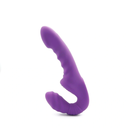 eloria Duo Pulse – fioletowy wibrator dla par do stymulacji punktu G i łechtaczki
