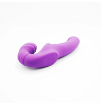 Wibrator silikonowy Veloria Duo Pulse – tył produktu i ergonomiczny kształt