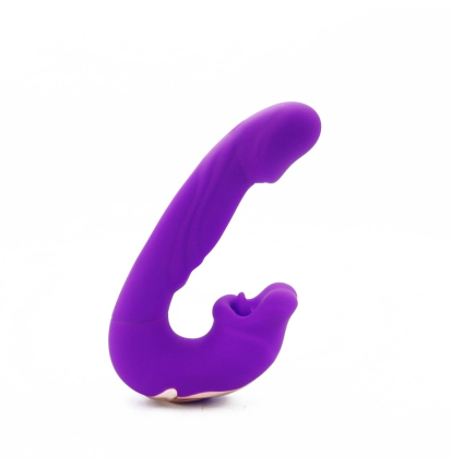Velvet Duo Pulse – wibrator 2w1 , masażer łechtaczki, stymulator punktu G USB
