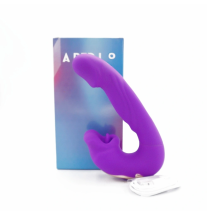 Wibrator Velvet Duo Pulse z opakowaniem i przewodem USB
