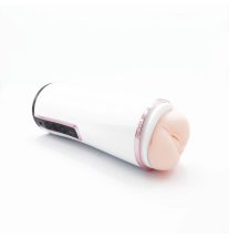 Masturbator automatyczny Viron SmartCup Voice Pro – widok z boku z realistycznym wnętrzem