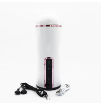 Automatyczny masturbator Viron SmartCup Voice Pro z przewodem USB i słuchawkami
