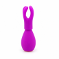 Velvet Fusion 5w1 Purple –  wielofunkcyjny wibrator z 4 wymiennymi końcówkami, masażer intymny, 10 trybów wibracji USB